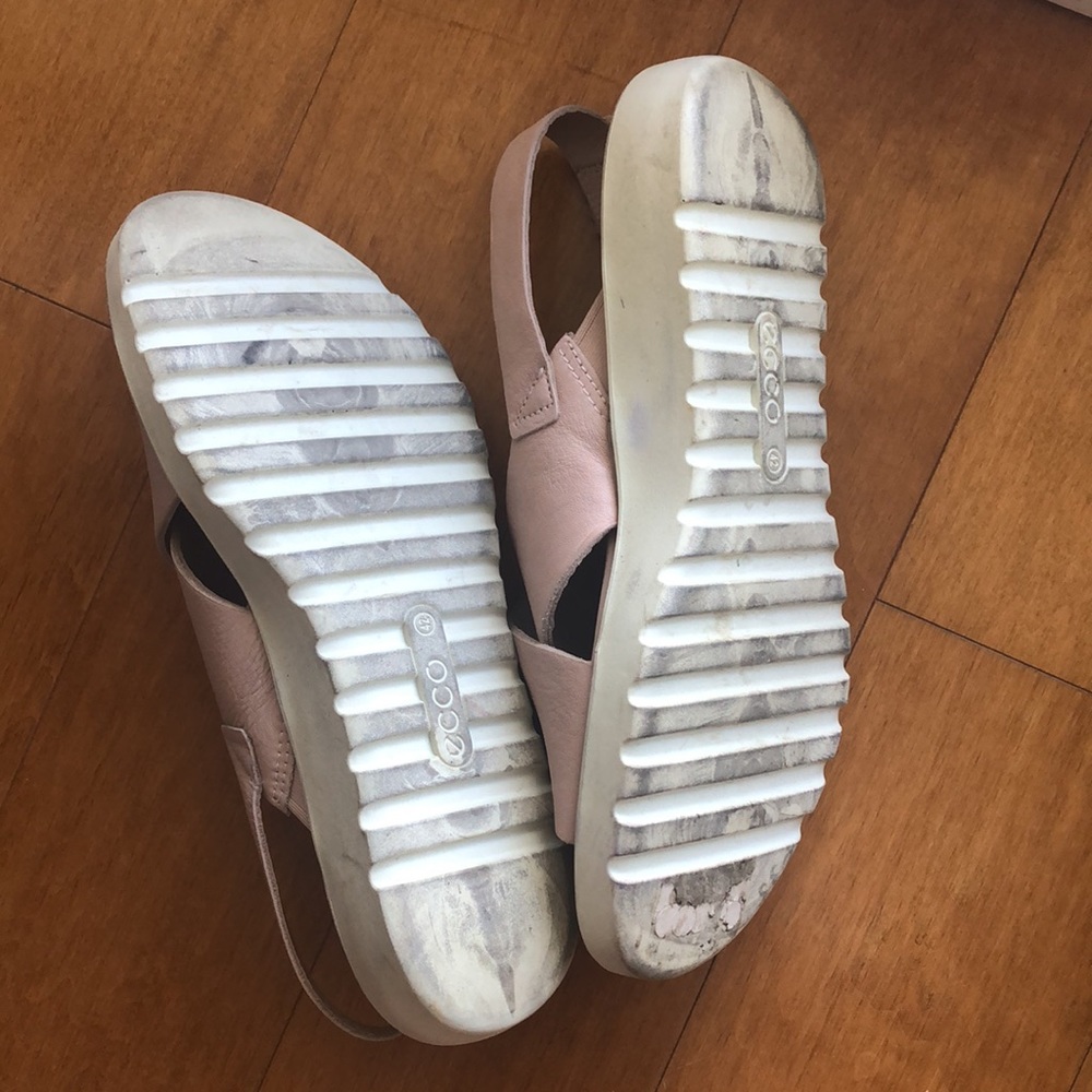 Ecco natural leather  sandals size 42 - Picture 5 of 6